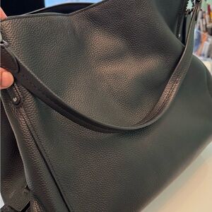 Coach Black Leather Women's Bag